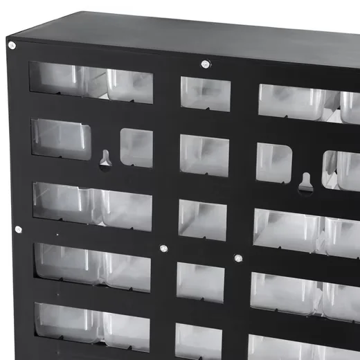 TECTAKE Sortimentskasten Regal Kleinteilemagazin Werkstatt