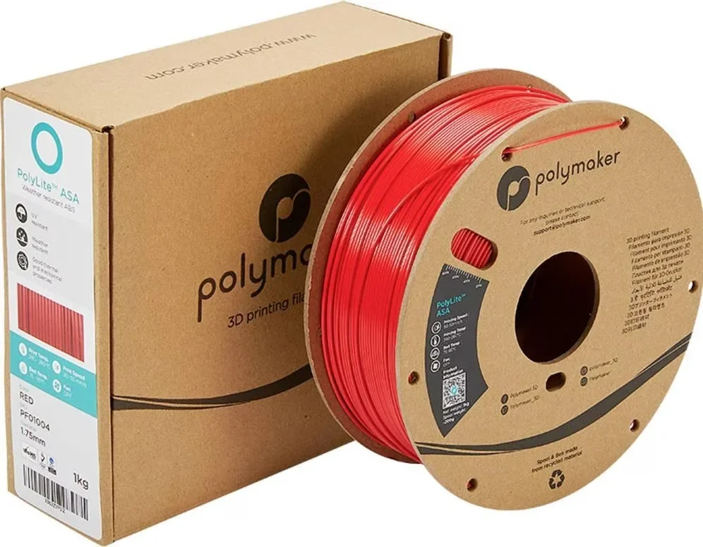 Polymaker PolyLite ASA Filament UV witterungsbeständig hitzebeständig
