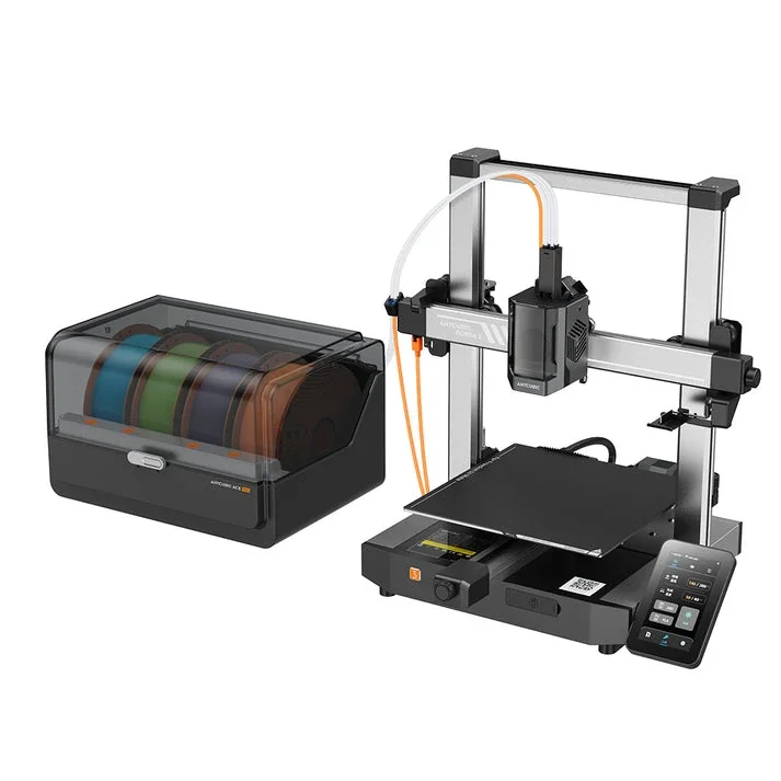 Anycubic Kobra 3 Combo Mehrfarben 3D Drucker mit Filamenttrockner