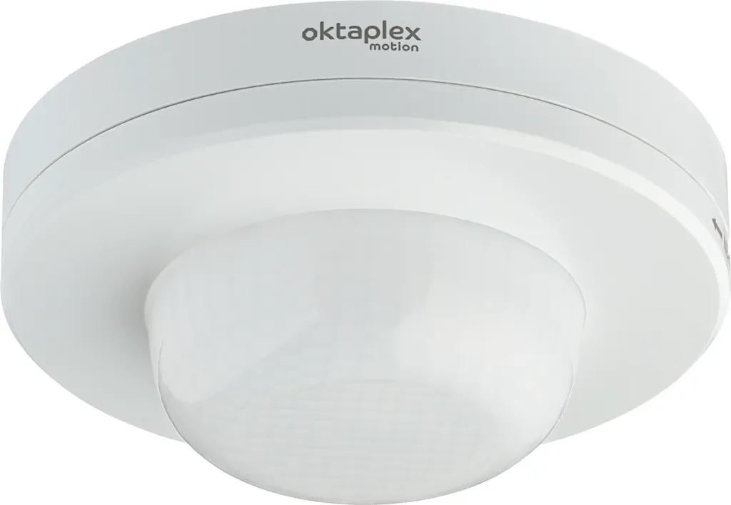 Oktaplex Präsenzmelder 360 Grad IP65 Deckenmelder Außen Innen 230V LED