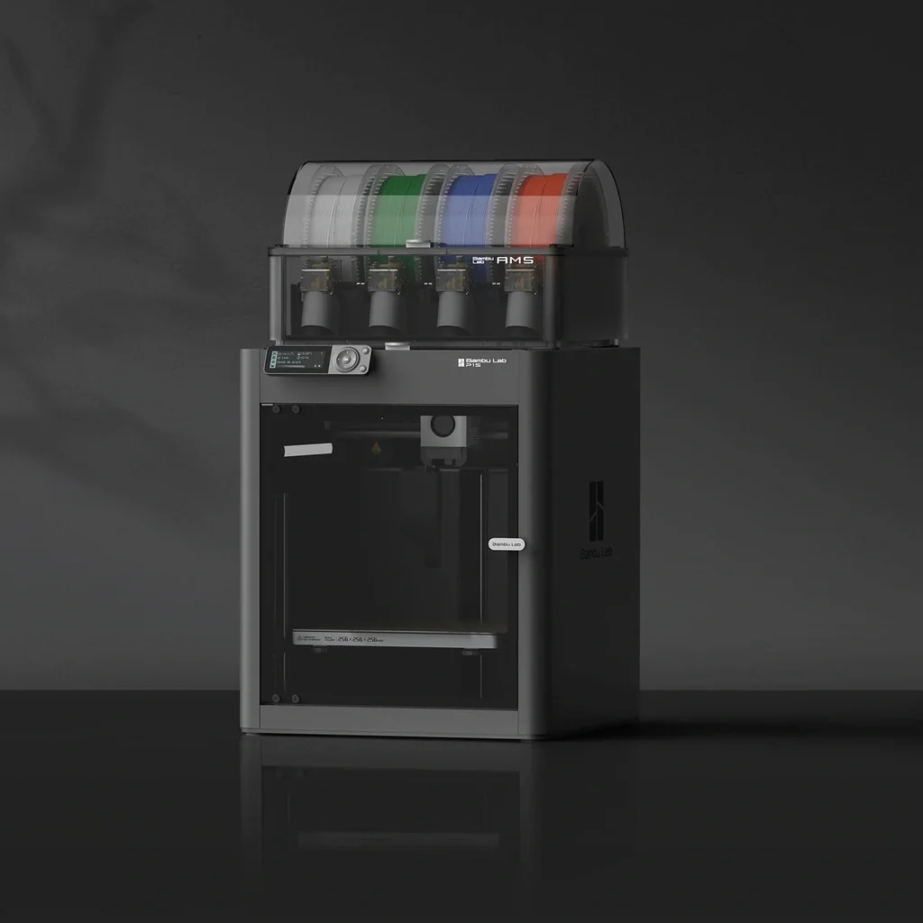 BambuLab P1S Combo 3D Drucker mit AMS Kamera Software Filament