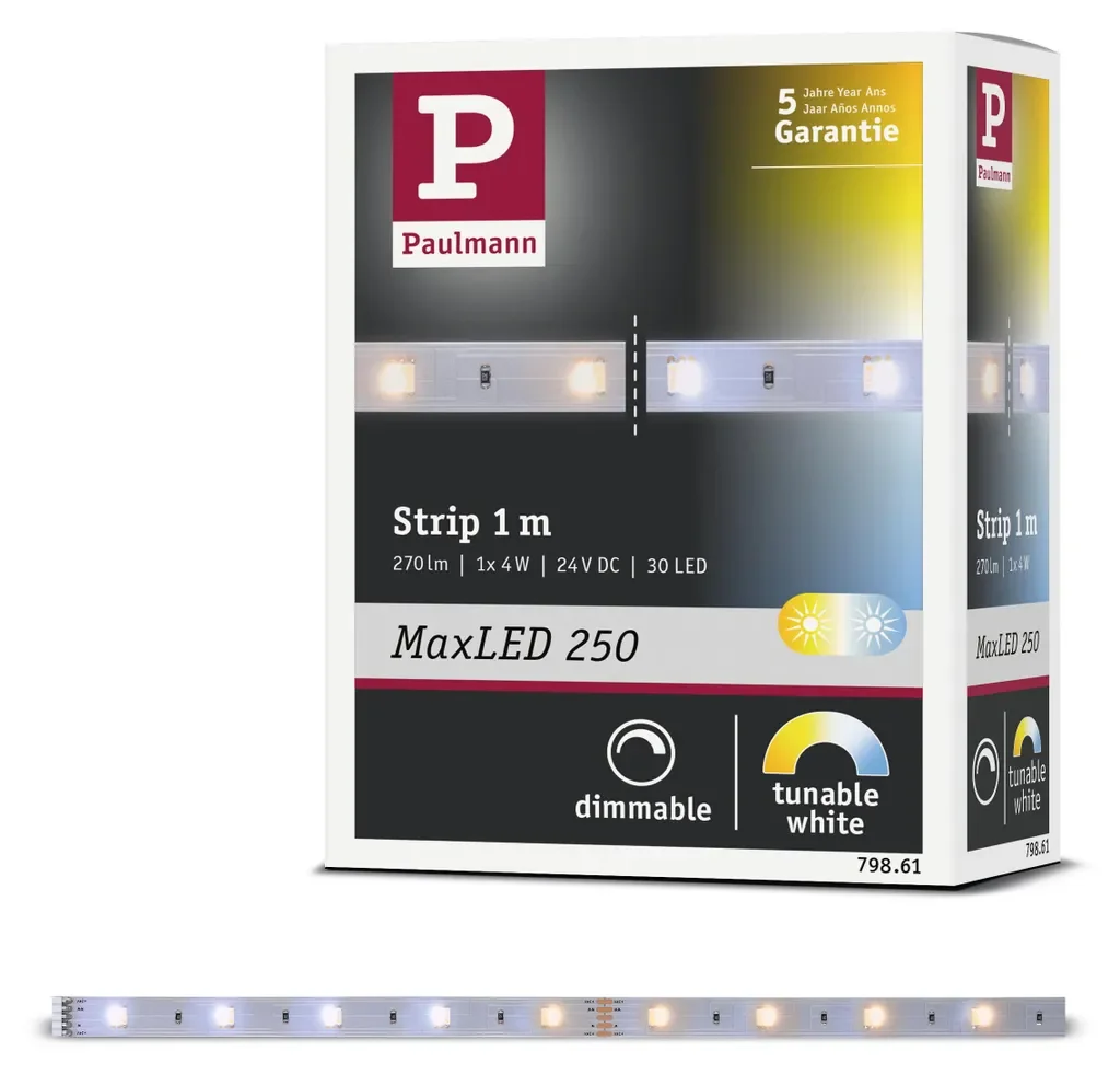 Paulmann MaxLED 250 LED Strip Tunable White Erweiterung Streifen