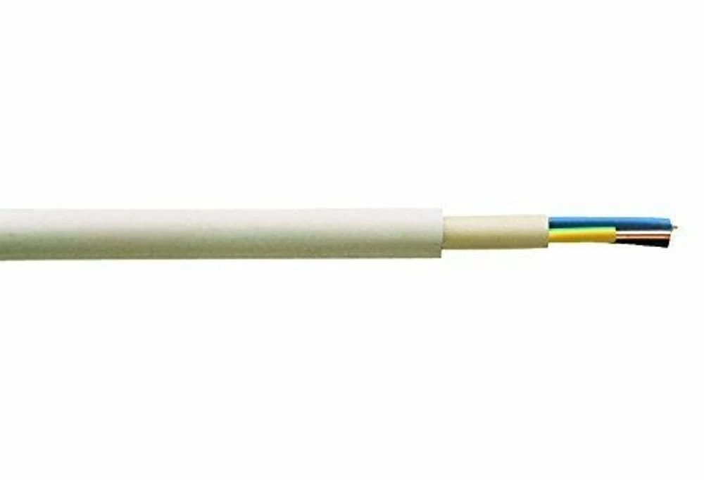 MAXGO NYM-J 3G1,5 Mantelleitung 3x1,5 PVC grau 5 m Elektrokabel