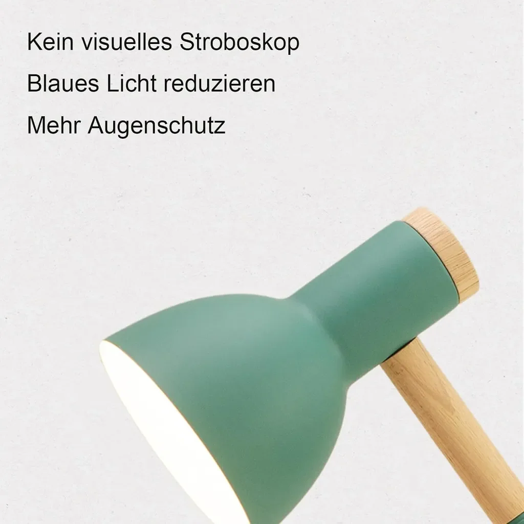 bedee Schreibtischlampe Vintage verstellbar Tischleuchte Leselampe