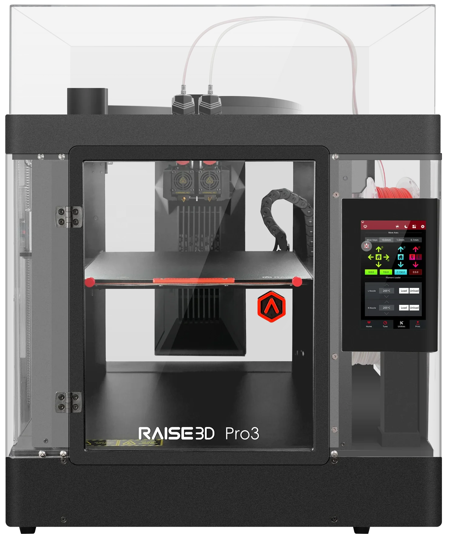 Raise3D Pro3 HS Dual-Extruder 3D-Drucker für Verbundwerkstoffe