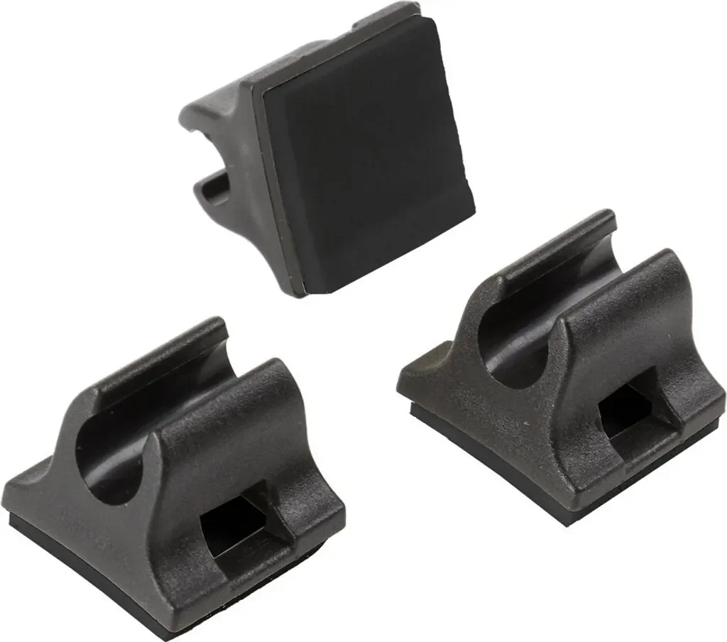 M-WAVE Fix Fahrrad Kabelführung 3er Set schwarz One Size
