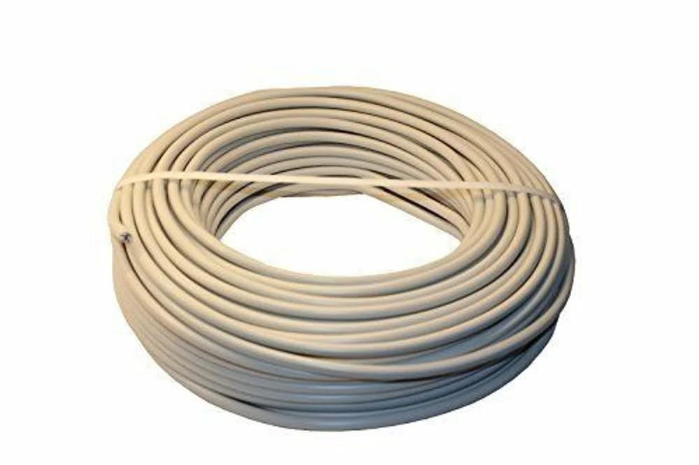 MAXGO NYM-J 3G1,5 Mantelleitung 3x1,5 PVC grau 5 m Elektrokabel