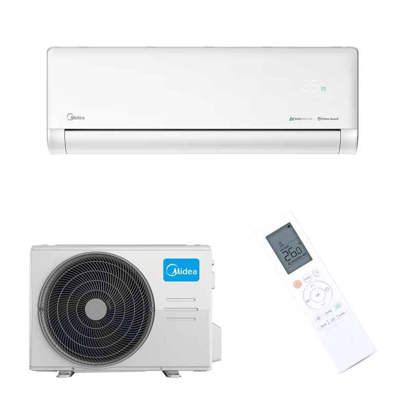 Midea Solstice Split-Klimaanlage Wandgerät 2,6 kW Weiß