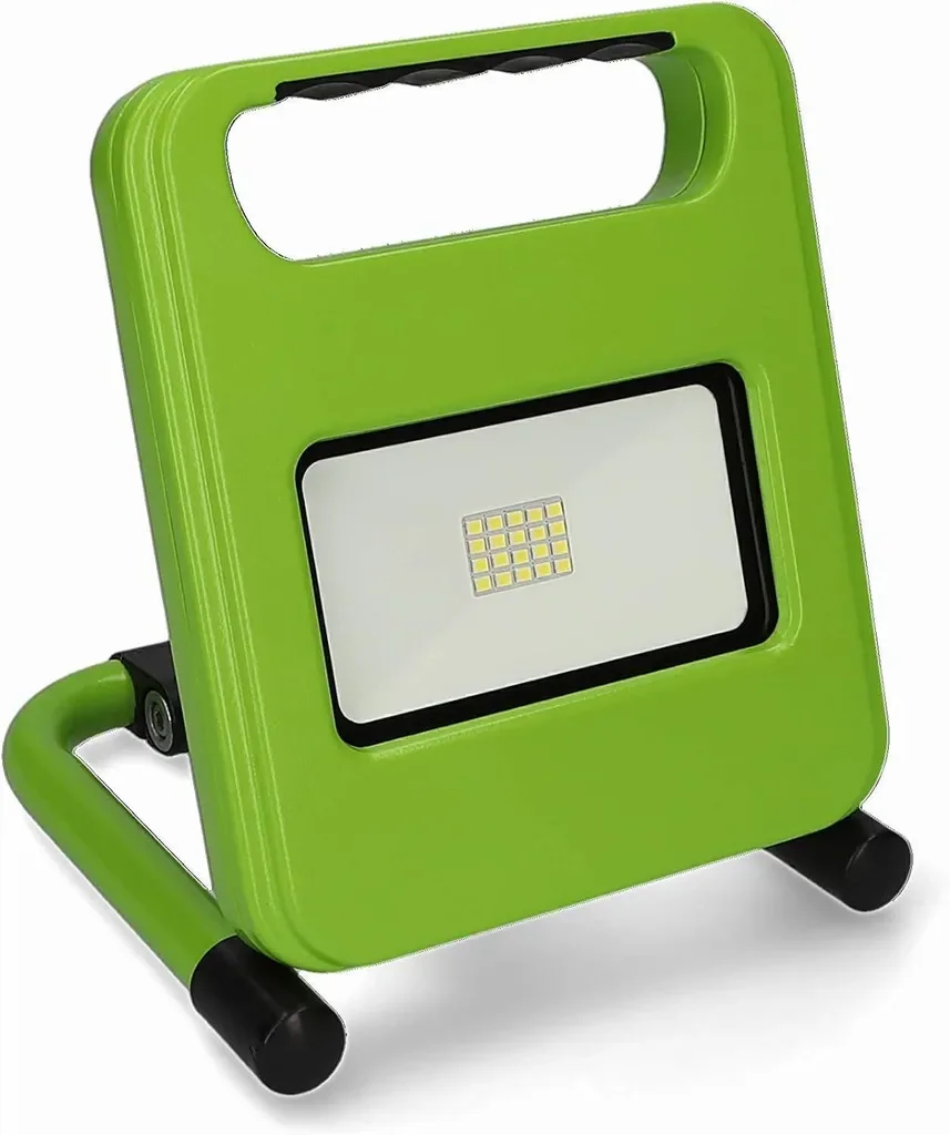 UNITEC LED Arbeitsstrahler Akku 700 lm 10W, IP44, Powerbank, 6500K