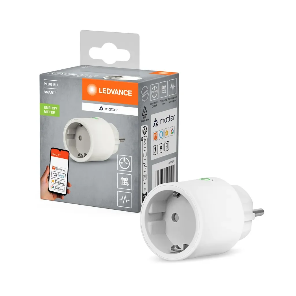 LEDVANCE SMART+ WiFi Matter Plug EU Smart Steckdose 2300 W
