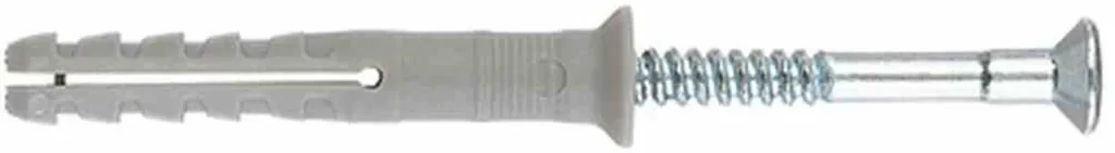 Fischer Dübel 050353 Nylondübel Schraube PZ2 verzinkt 80x6 mm
