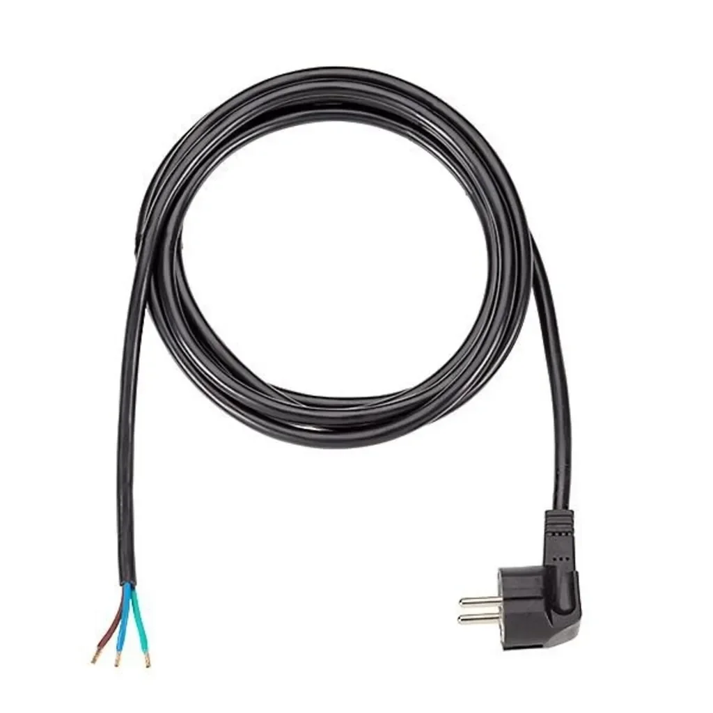 BACHMANN Zuleitung H05VV-F 3G1,5 5 m schwarz