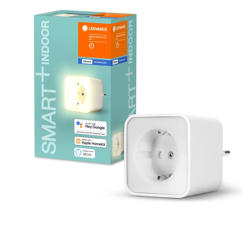 LEDVANCE Smart WiFi Steckdose mit Nachtlicht weiß 3680 W