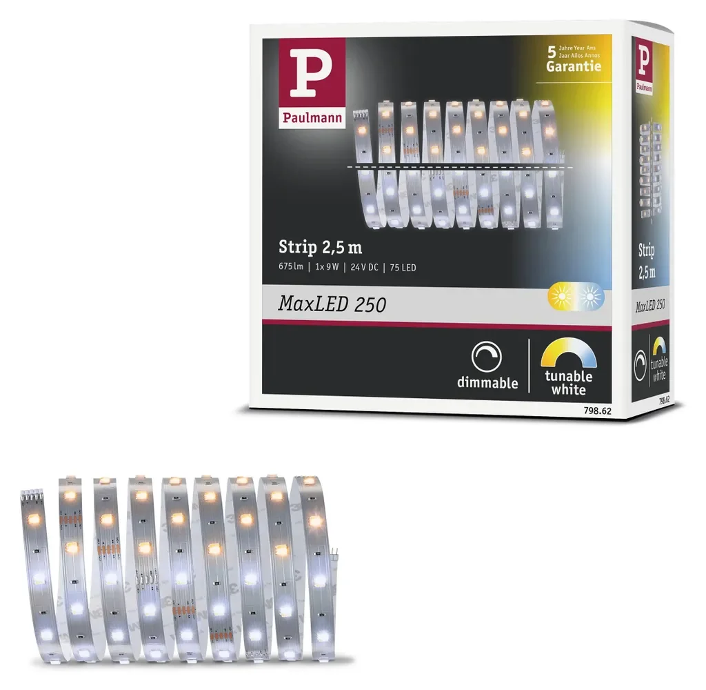 Paulmann MaxLED 250 LED Streifen Tunable White Erweiterung