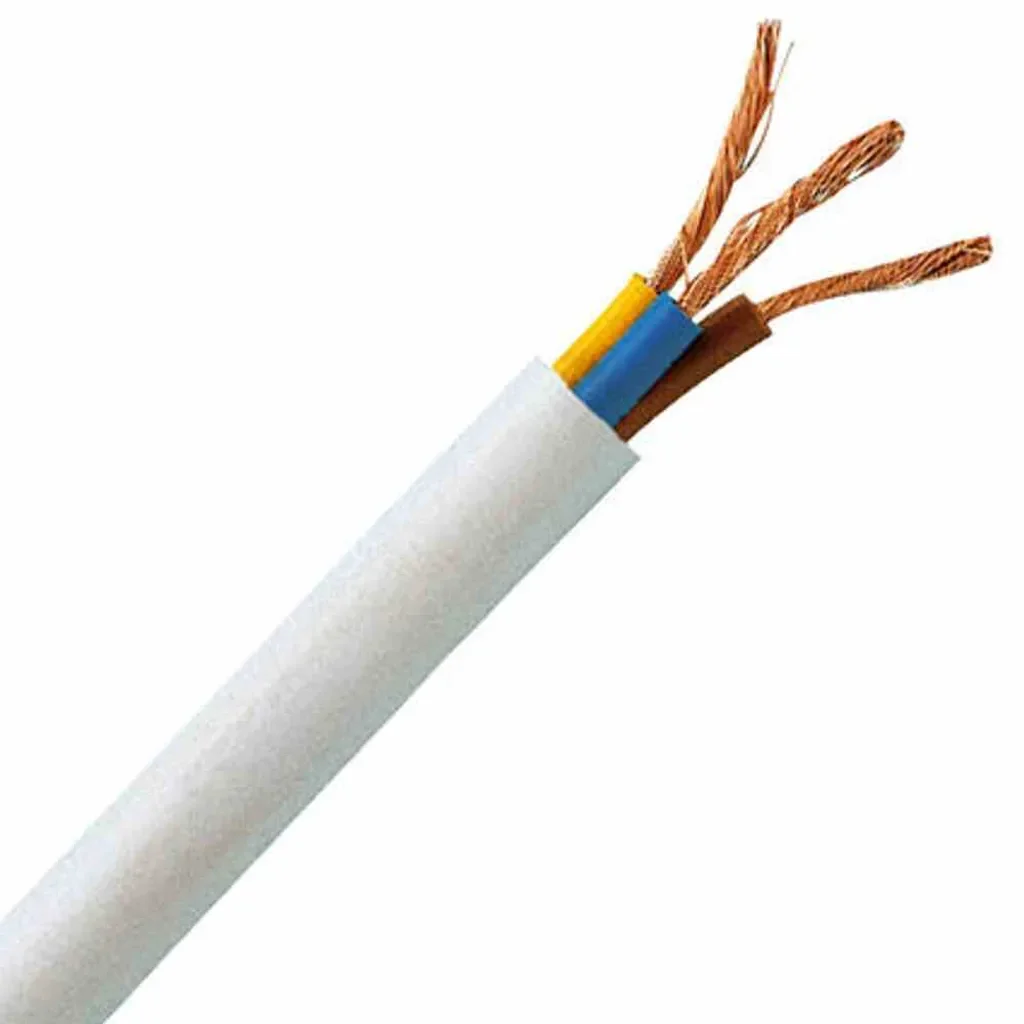 Kopp Sb Leitung H03 3x1,0 5 m weiß