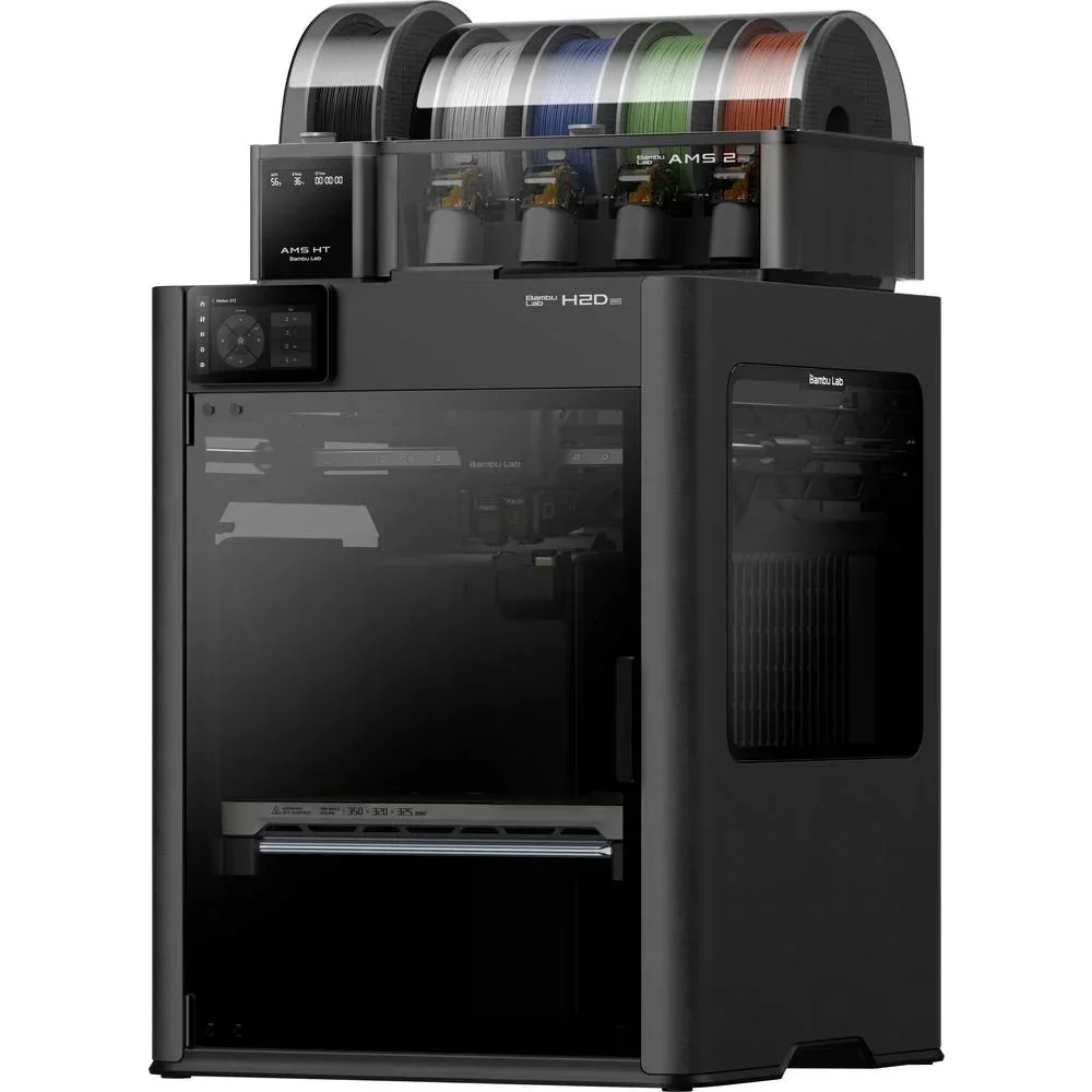 BambuLab H2D Pro Industrieller 3D-Drucker Dual-Extruder KI-Überwachung