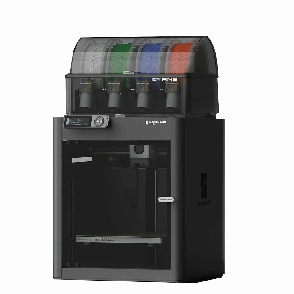 BambuLab P1S Combo 3D Drucker mit AMS Kamera Software Filament