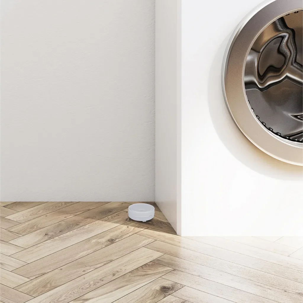 SMARTWARES Wassermelder Wasserwächter flach 3 Jahre Batterie FWA-18210