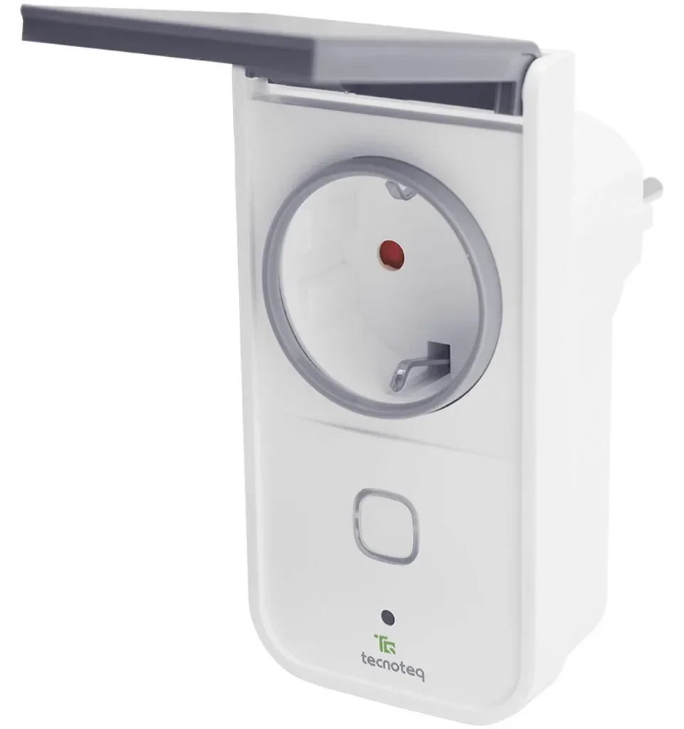 CASATIVO 2er Set WLAN Außensteckdosen IP44 Stromzähler Alexa Google