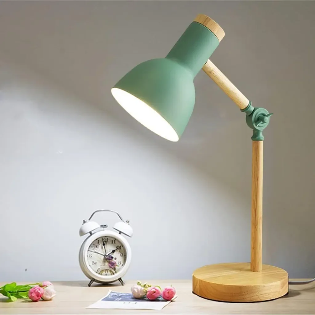 bedee Schreibtischlampe Vintage verstellbar Tischleuchte Leselampe
