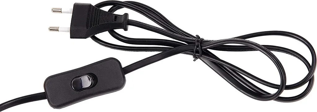 BRUBAKER Schreibtischlampe Metall Leselampe mit Gelenkarm Schwarz