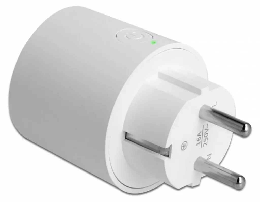 Delock WLAN Steckdosen-Schalter MQTT mit Energieüberwachung 230V 16A