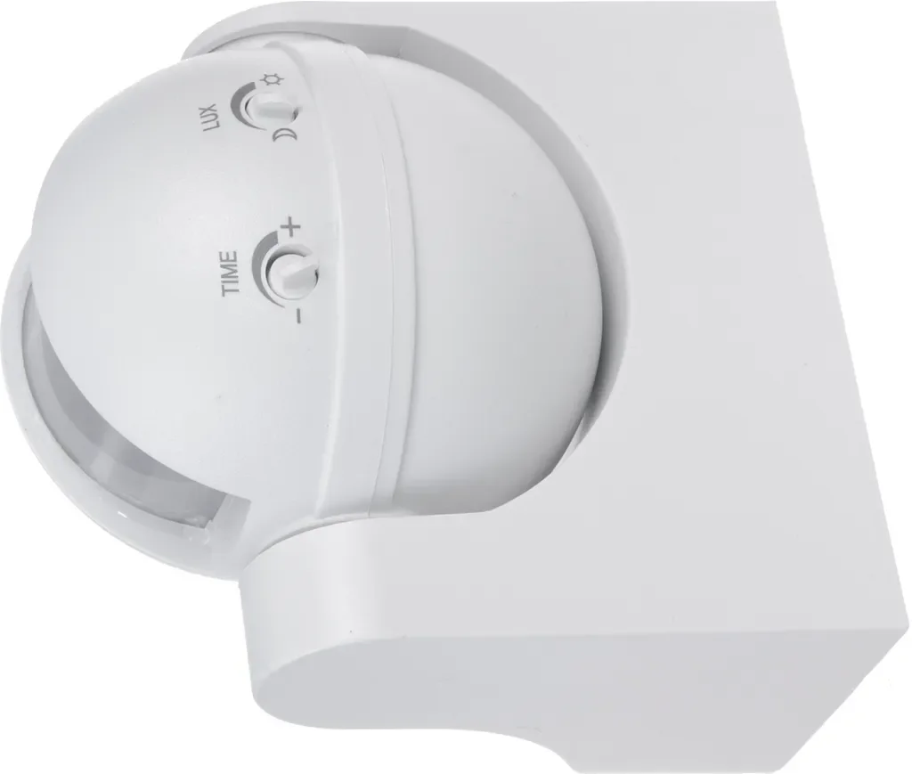 MACLEAN PIR-Bewegungsmelder Dämmerungssensor IP44 weiß MCE358 W